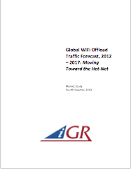 Global WiFi Offload Traffic Forecast, 2012-2017: Moving Toward the Het-Net preview image