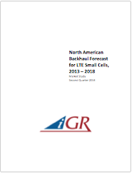 North American Backhaul Forecast for LTE Small Cells, 2013 - 2018 preview image