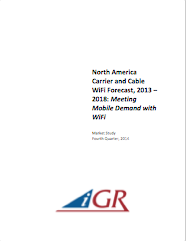 North America Carrier and Cable WiFi Forecast, 2013-2018: Meeting Mobile Demand with WiFi preview image