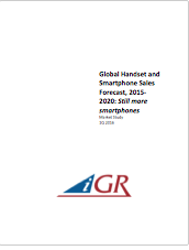 Global Handset and Smartphone Sales Forecast, 2015-2020: Still more smartphones preview image