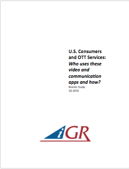 U.S. Consumers and OTT Services: Who uses these video and communication apps and how? preview image