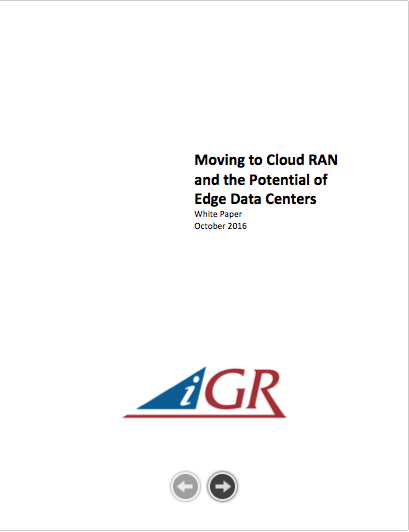 Moving to Cloud RAN and the Potential of Edge Data Centers preview image