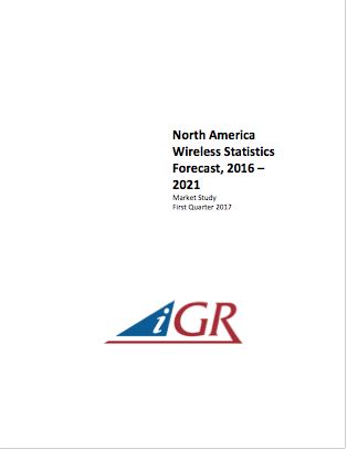North America Wireless Statistics Forecast, 2016-2021 preview image