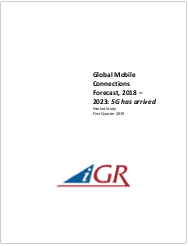 Global Mobile Connections Forecast, 2018-2023: 5G has arrivedpreview image