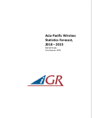 Asia Pacific Wireless Statistics Forecast, 2018-2023preview image