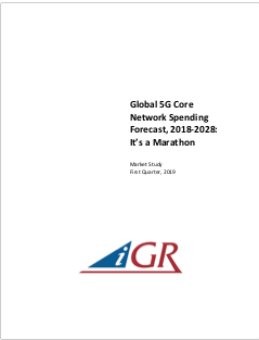 Global 5G Core Network Spending Forecast, 2018-2028: It's a Marathonpreview image