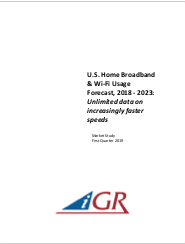 U.S. Home Broadband & WiFi Usage Forecast, 2018-2023preview image