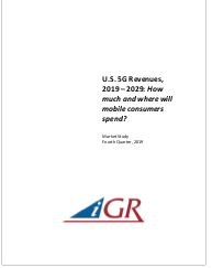 U.S. 5G Revenues, 2019-2029: How much and where will mobile consumers spend? preview image