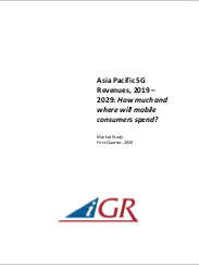 Asia Pacific 5G Revenues, 2019-2029: How much and where will mobile consumers spend? preview image