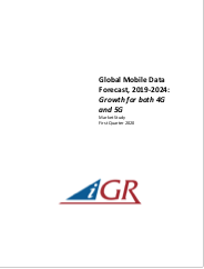 Global Mobile Data Forecast, 2019-2024: Growth for both 4G and 5Gpreview image