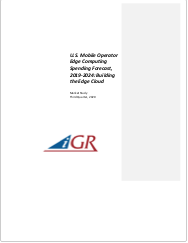 U.S. Mobile Operator Edge Computing Spending Forecast, 2019-2024: Building the Edge Cloudpreview image