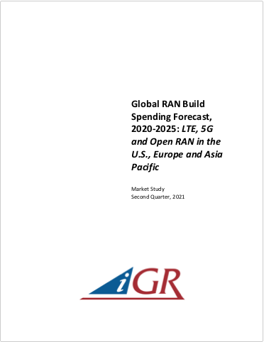 Global RAN Build Spending Forecast, 2020-2025: LTE, 5G and Open RAN in the U.S., Europe and Asia Pacific preview image