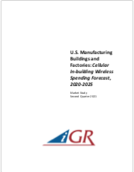 U.S. Manufacturing Buildings and Factories: Cellular In-Building Wireless Spending Forecast, 2020-2025 preview image