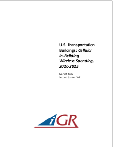U.S. Transportation Buildings: Cellular In-Building Wireless Spending, 2020-2025 preview image
