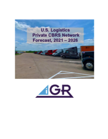 U.S. Logistics Private CBRS Network Forecast, 2021-2026: CBRS Network Build, Integration and App Spending in Manufacturing, Warehouse, Retail and Transportation Buildings preview image