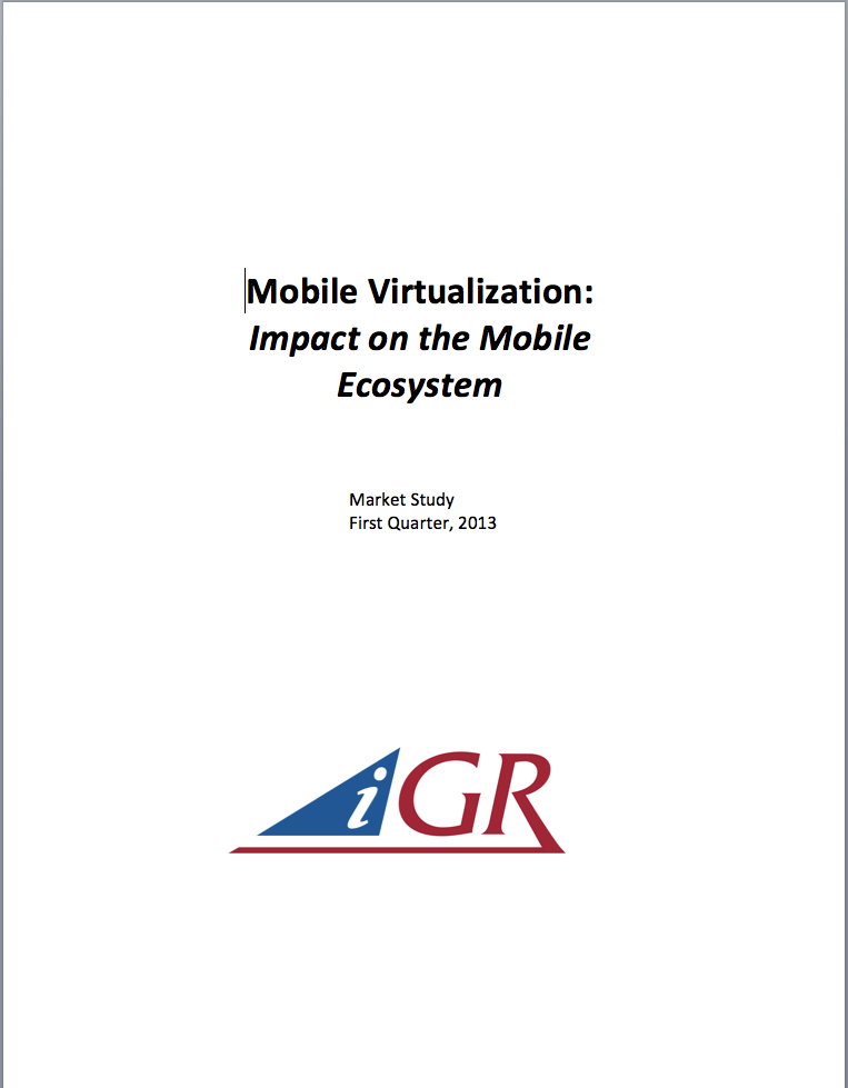 Mobile Virtualization: Impact on the Mobile Ecosystem preview image